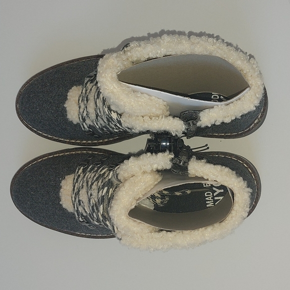 Madden NYC Hiker Wedge Boots - Picture 5 of 12